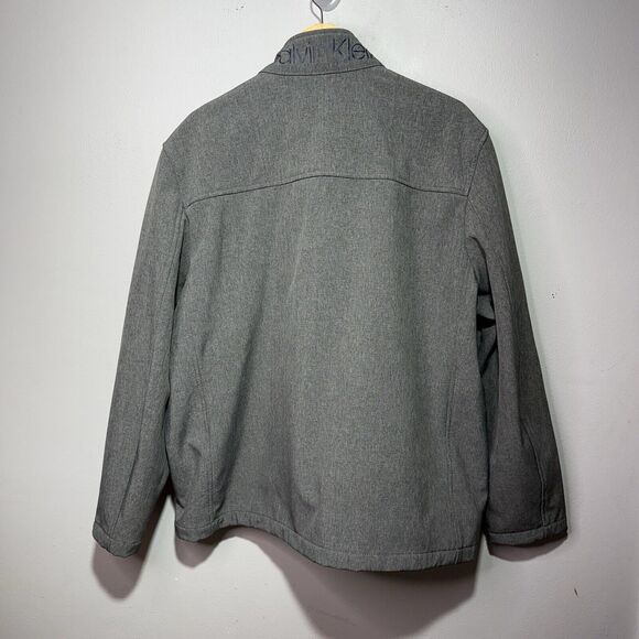 Calvin Klein Water Resistant 4-Way Stretch Jacket Men’s Size XXL Gray - Picture 2 of 7